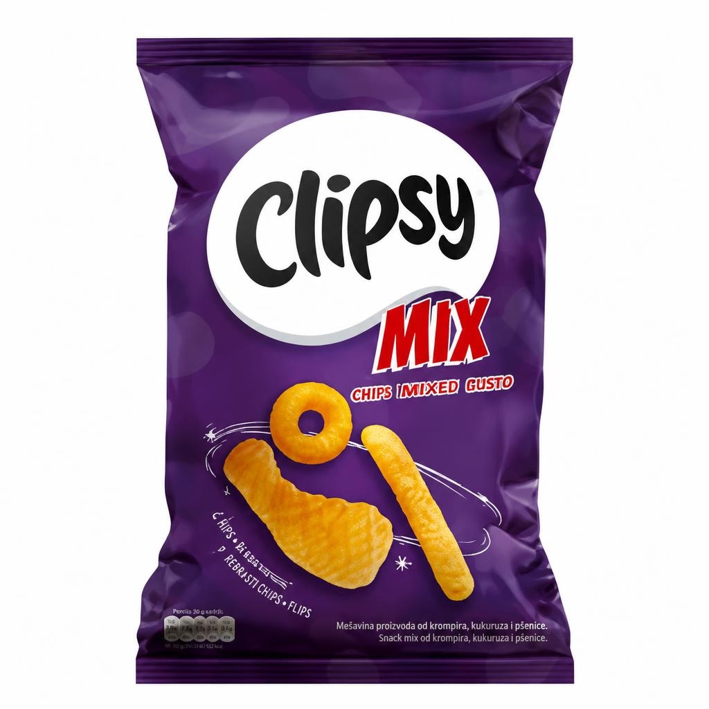 Čips Clipsy Mix 150G - Akcija u trgovini 365 Market