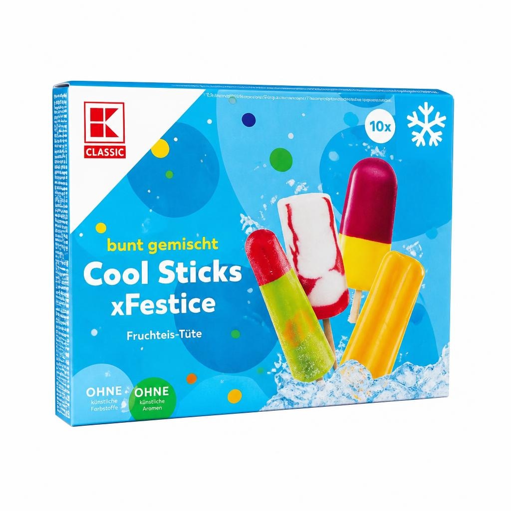Classic Sladoled na štapiću Cool Stix 10x63,1 ml Akcija u trgovini Kaufland