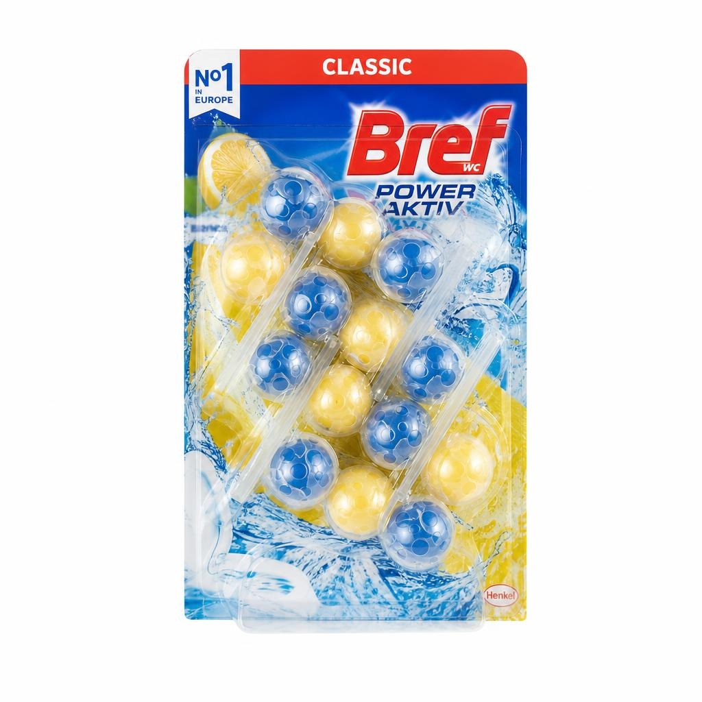 BREF Osvježivač toaletne školjke 4x50 g - Akcija u trgovini Kaufland