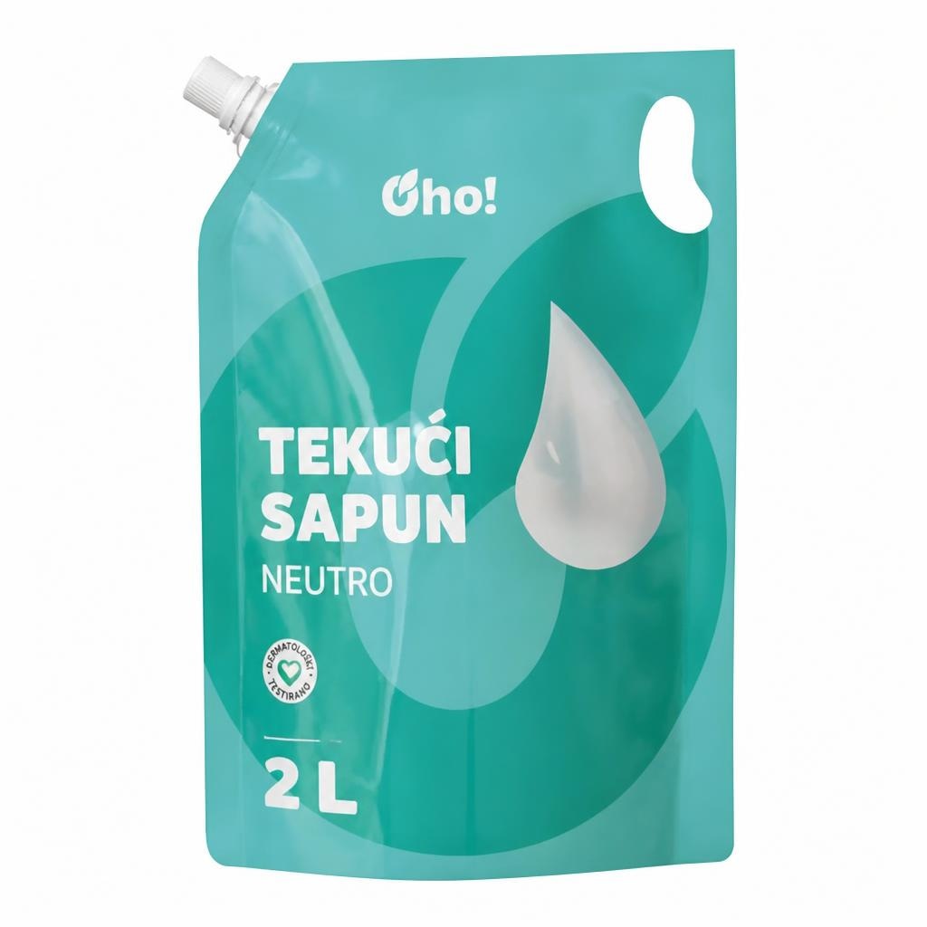 Oho! Tekući sapun 1 L Akcija u trgovini Plodine