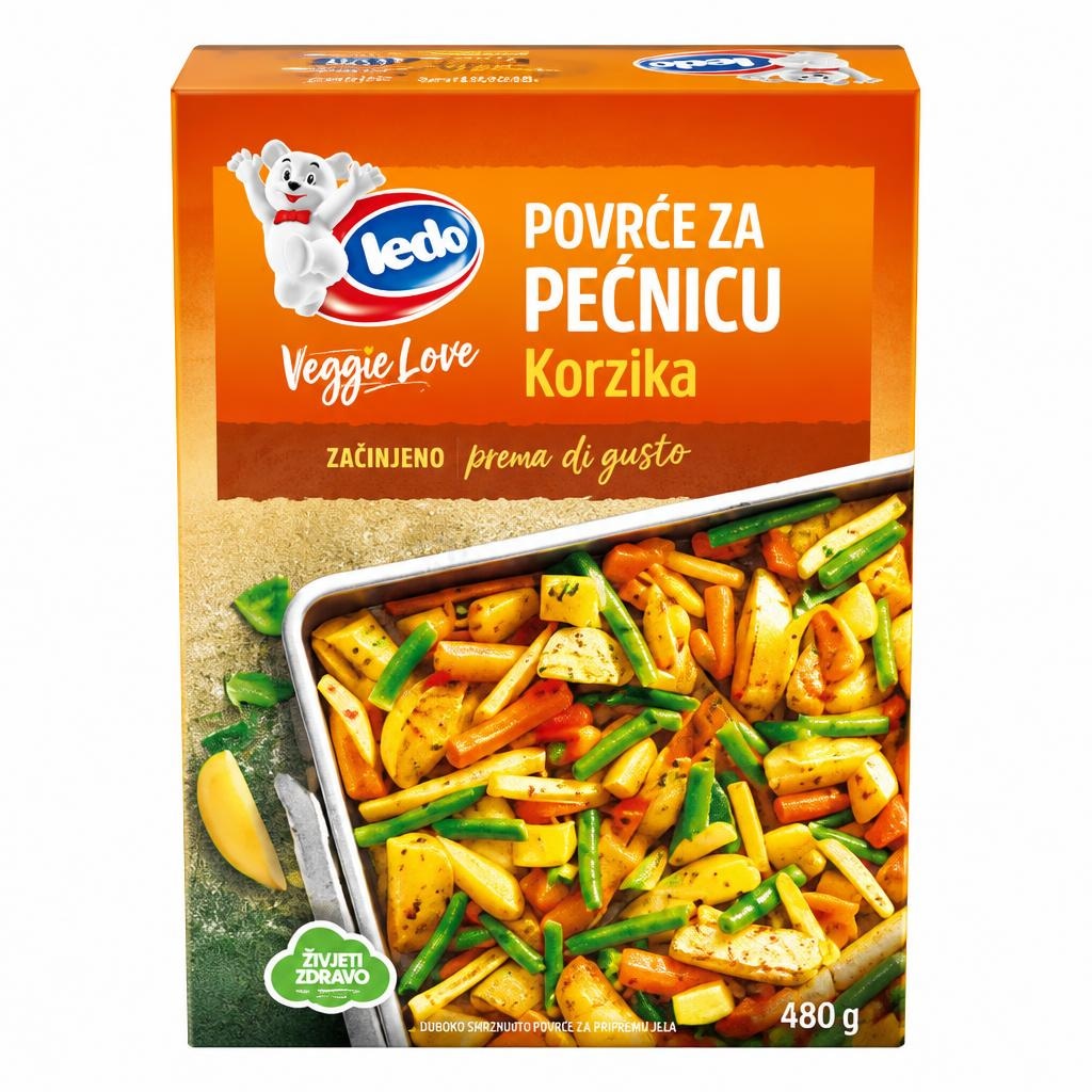Ledo Povrće za pećnicu Korzika 480 g Akcija u trgovini Kaufland