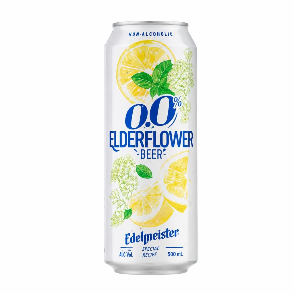 Pivo Elderflower, 0,0% 0,5 l Edelmeister - Akcija u trgovini Plodine