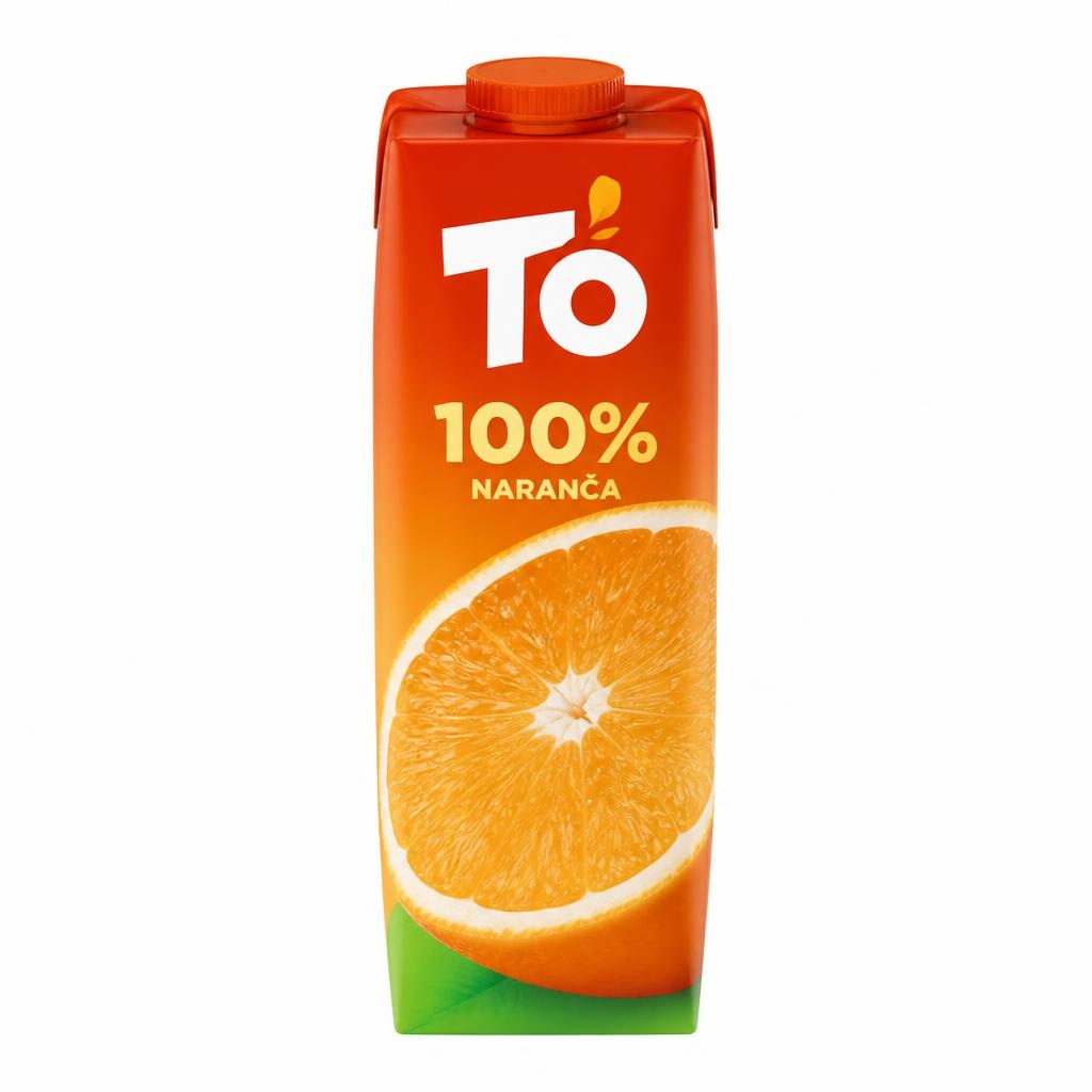 Sok To 100% naranča 1,00 l Akcija u trgovini Vrutak