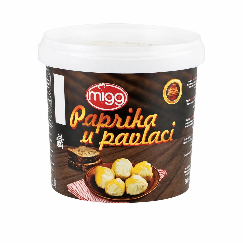 Migg Paprika u pavlaci 800 g - Akcija u trgovini Kaufland