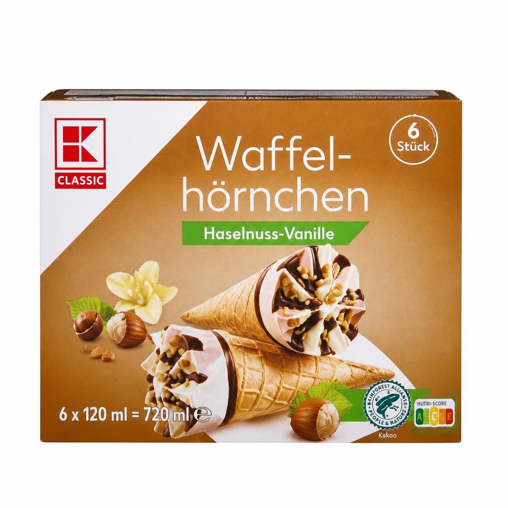 K Classic Waffelhörnchen 6x120 ml Akcija u trgovini Kaufland