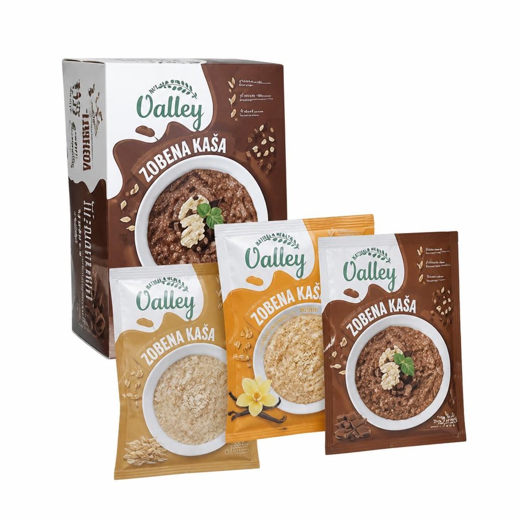 Valley muesli, zobena kaša ili žitne pahuljice 60-750 g Akcija u trgovini Plodine