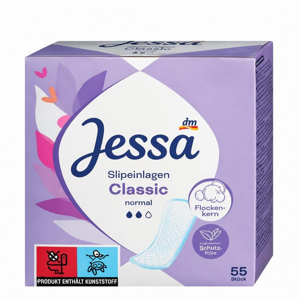 Jessa Classic dnevni ulošci 55 kom. - Akcija u trgovini Dm