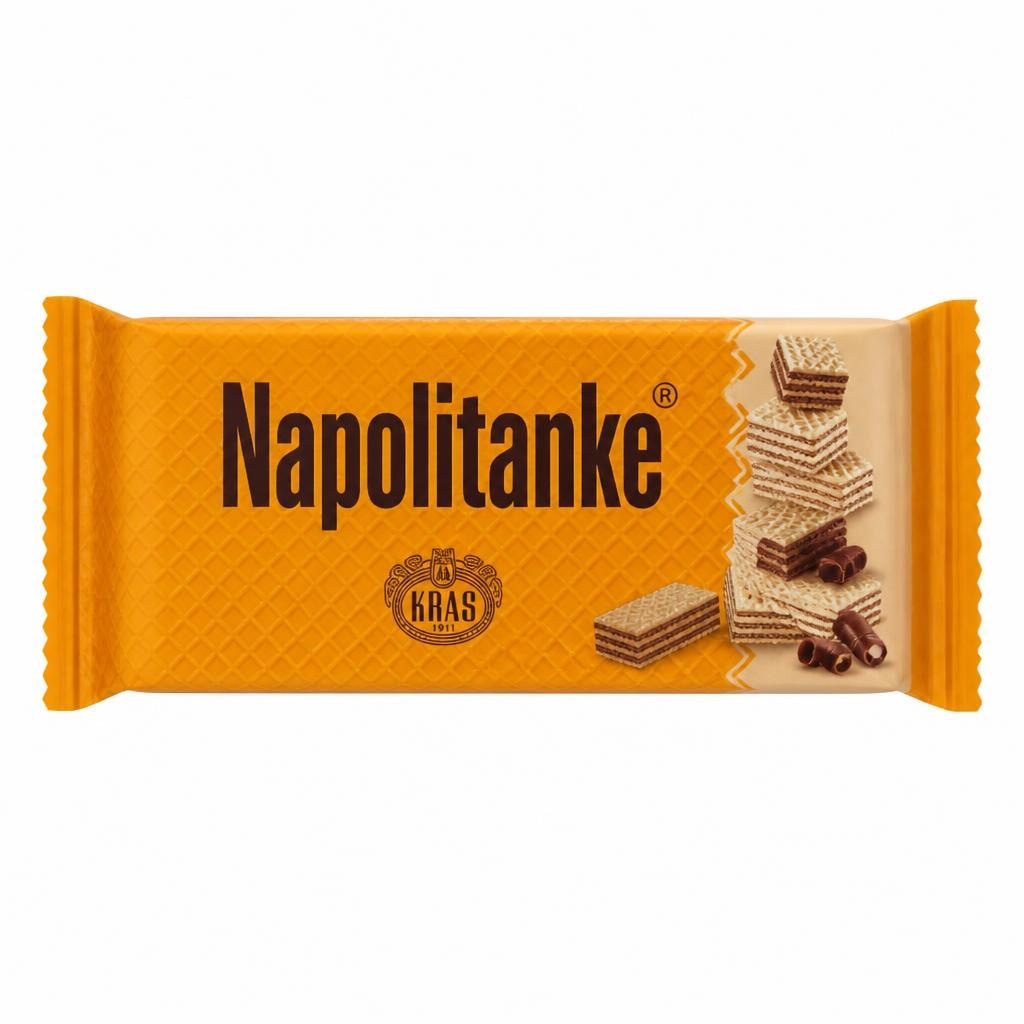 Kraš čokoladne napolitanke 108 g Akcija u trgovini Gavranović