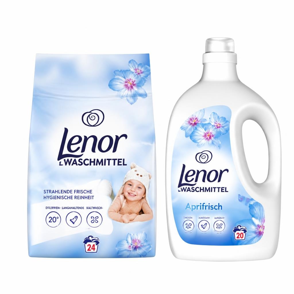 Lenor prašak za pranje rublja ili tekuće sredstvo za pranje rublja 4,5 kg ili 4,5 L Akcija u trgovini Mueller