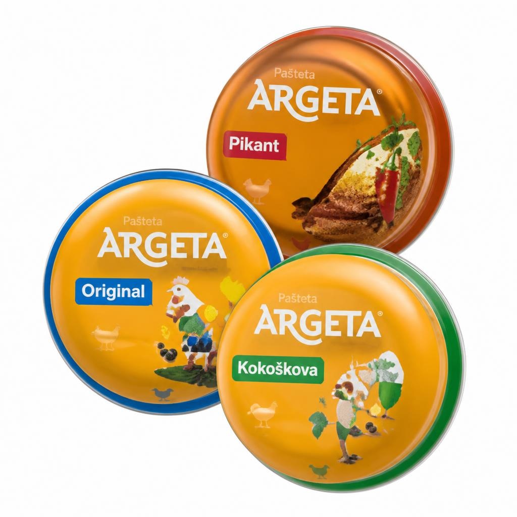 Pašteta 95 g Argeta Akcija u trgovini Plodine