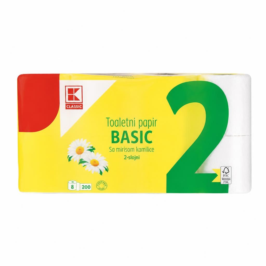 Classic Toaletni papir kamilica 8/1 Akcija u trgovini Kaufland