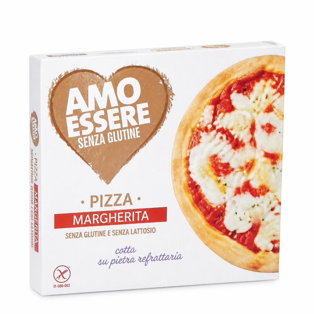 Amo Essere Senza Glutine pizza Margherita bez glutena i laktoze 300 g Akcija u trgovini Eurospin