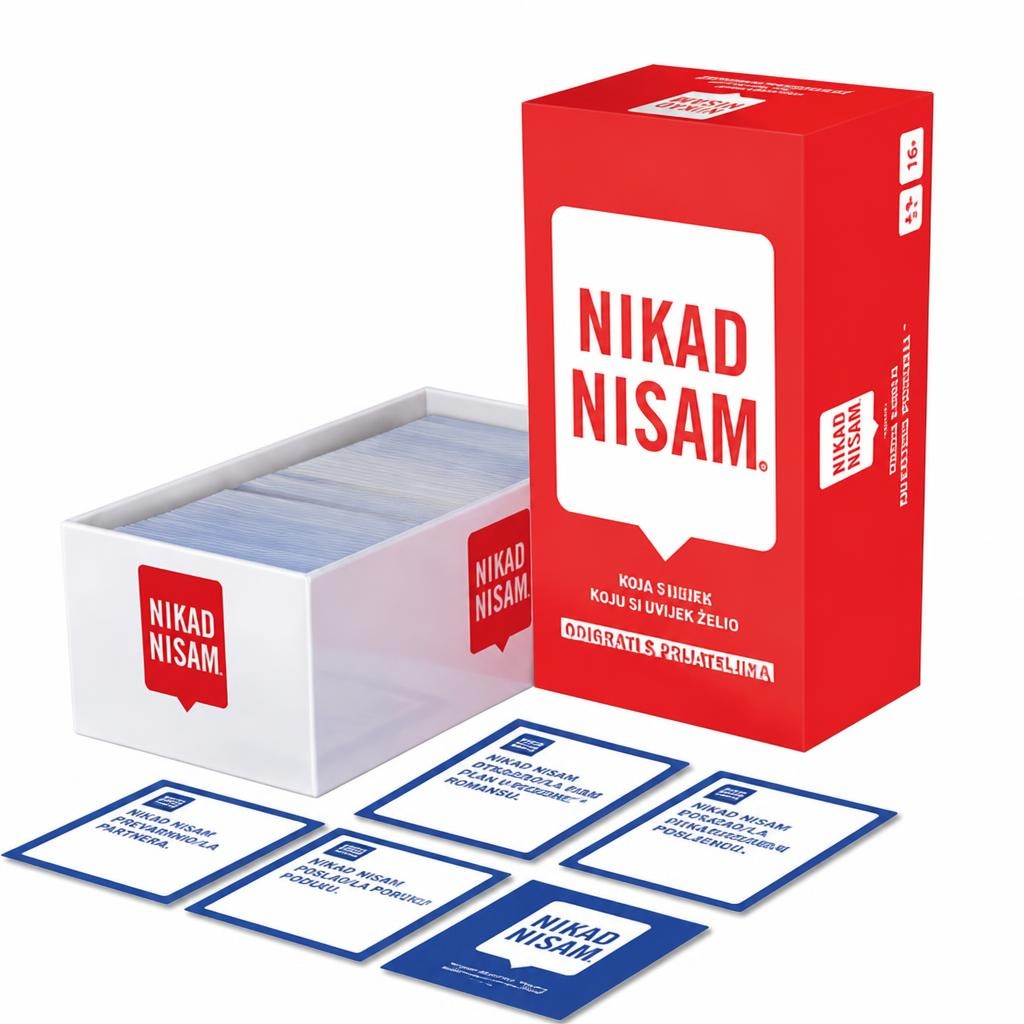 Društvena igra Nikad nisam Akcija u trgovini Interspar