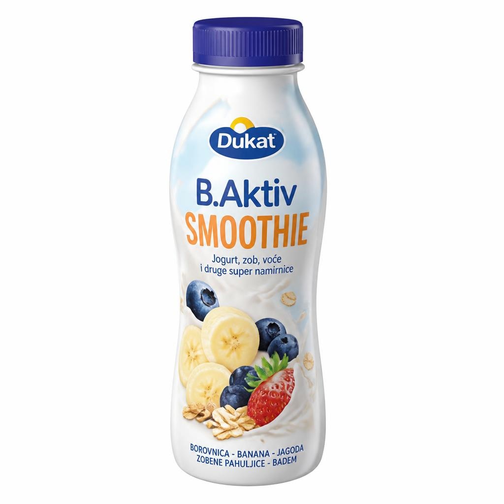 Dukat B.Aktiv Smoothie 330 g - Akcija u trgovini Gavranović