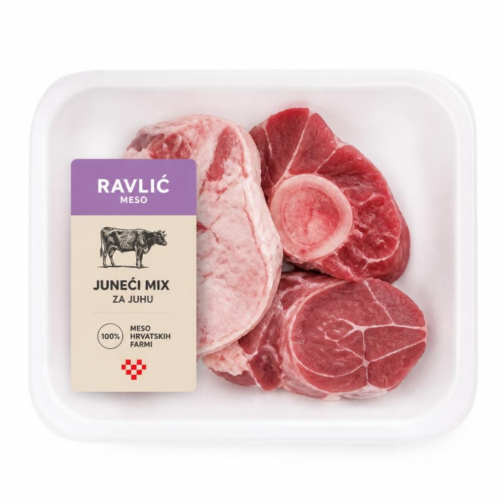 Svježi juneći mix za juhu cca 800 g Meso HRVATSKIH FARMI Akcija u trgovini Lidl