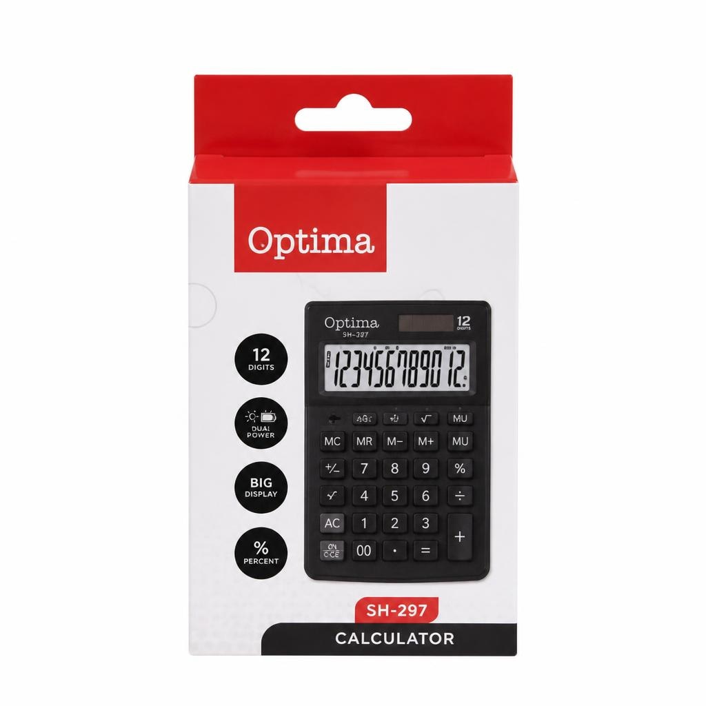 Optima kalkulator SH-297 Akcija u trgovini Konzum