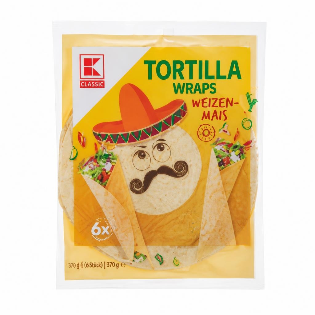 Tortille kukuruzne 370 g ili 320 g Classic Akcija u trgovini Kaufland