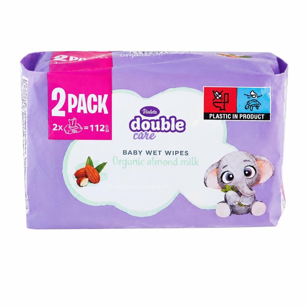 Violeta Vlažne maramice 2x56/1 - Akcija u trgovini Kaufland