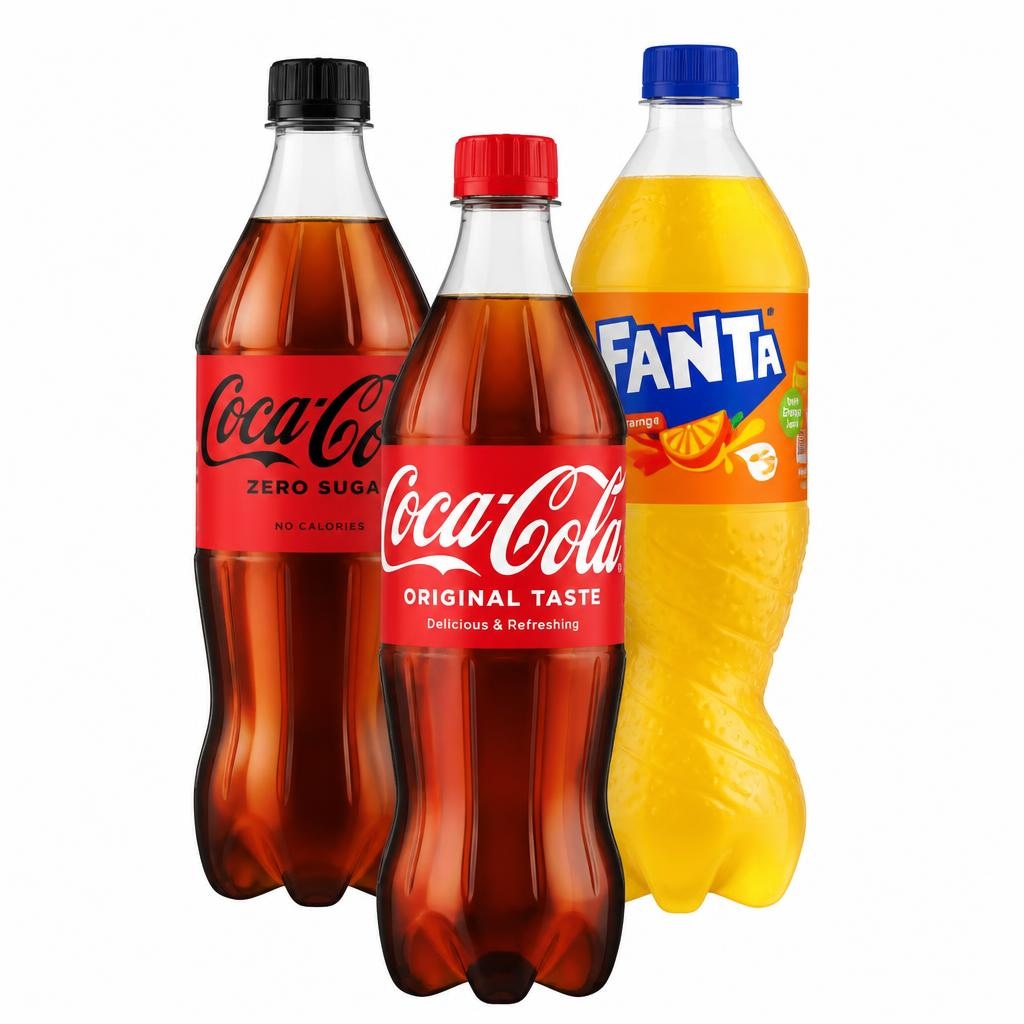 Gazirano piće Coca-Cola, Fanta ili Sprite 1 L - Akcija u trgovini Spar