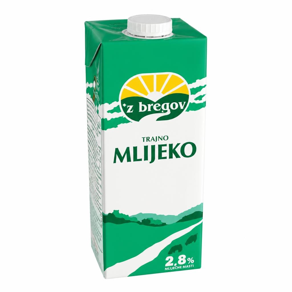 'Z Bregov Trajno mlijeko 1 l - Akcija u trgovini Plodine