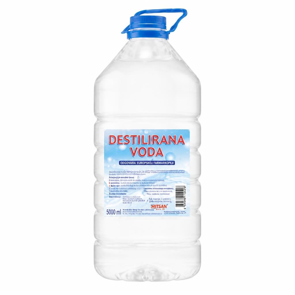 Destilirana voda 5 l - Akcija u trgovini KTC