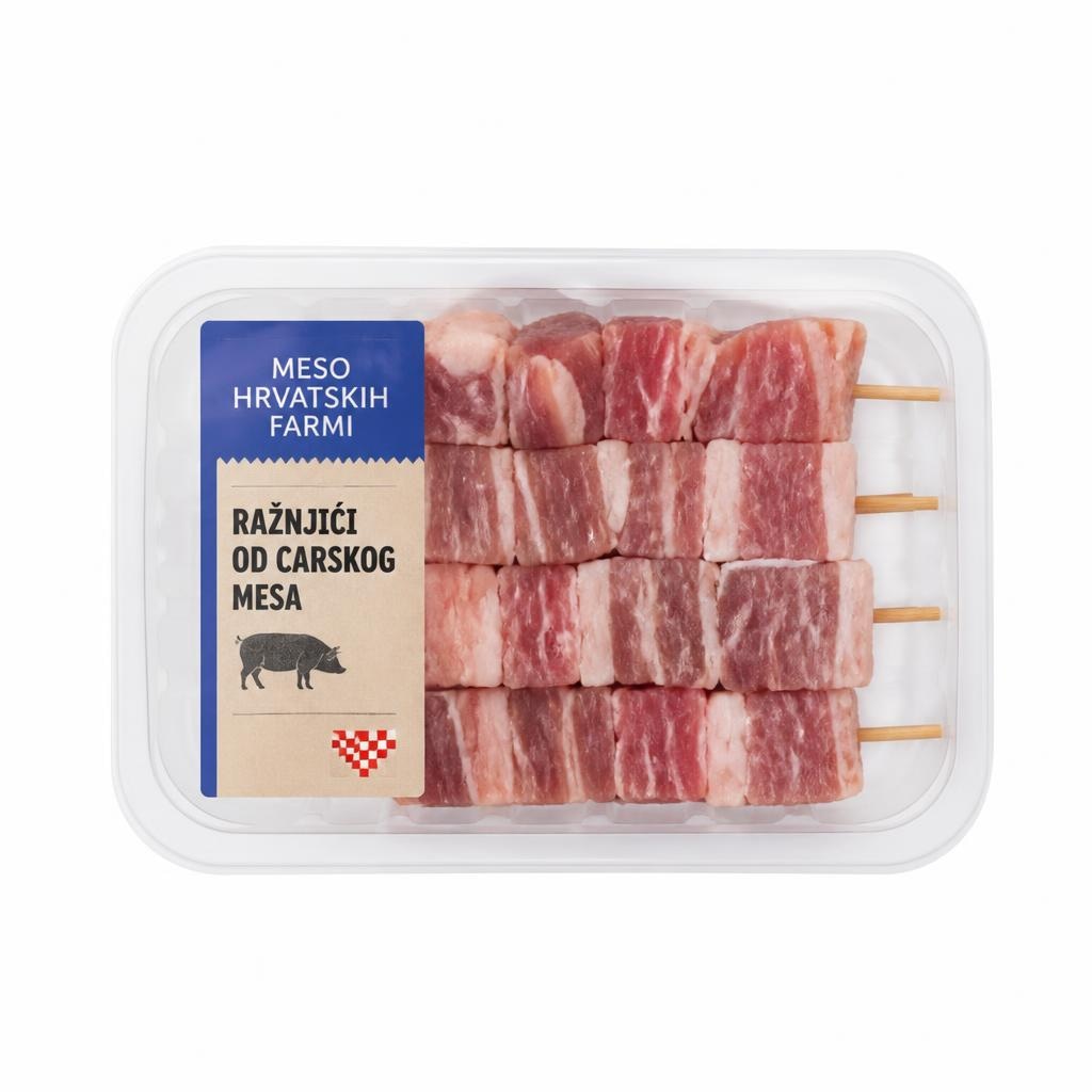 Svježi ražnjići od carskog mesa 530 g - Akcija u trgovini Lidl