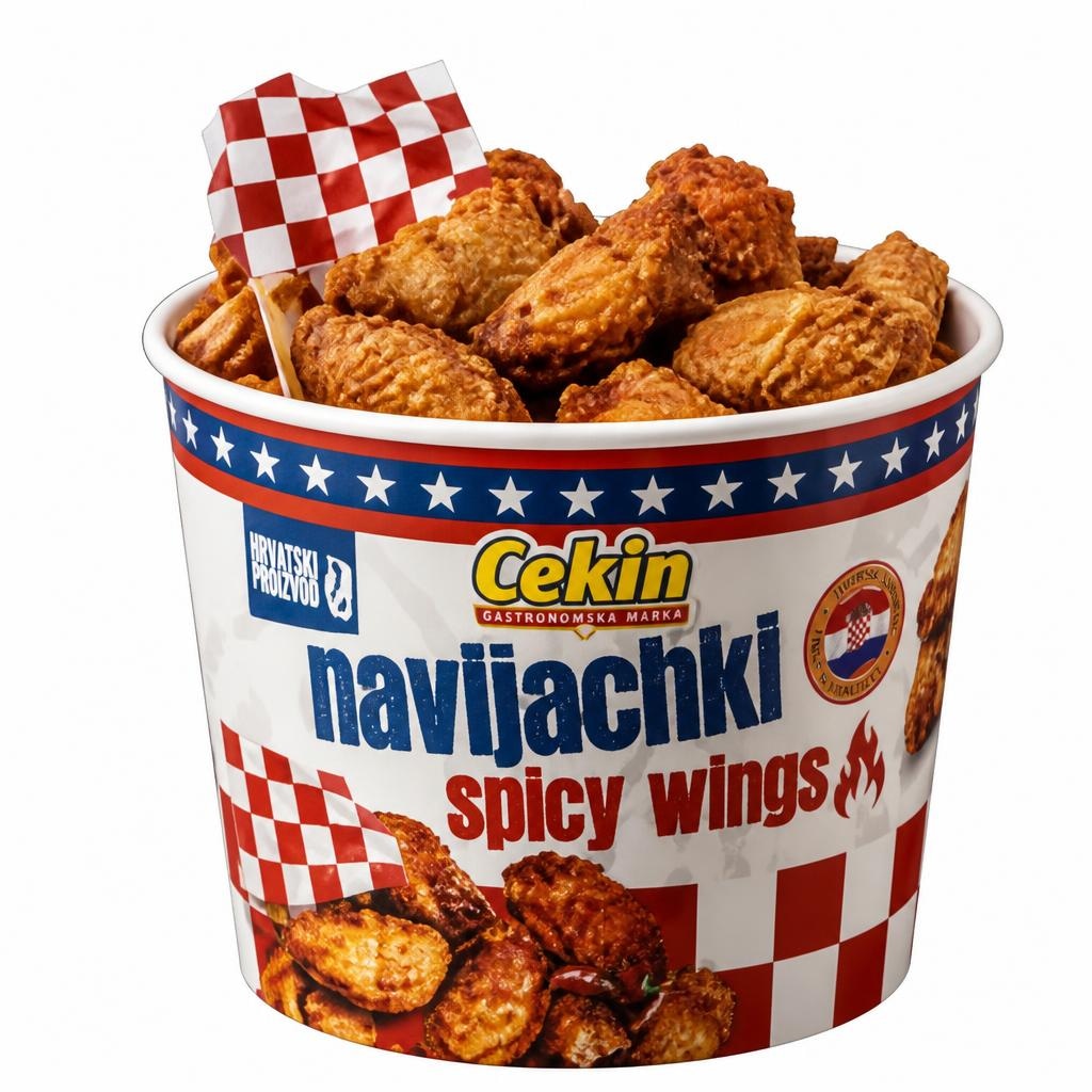Navijački Bucket Cekin 650 g - Akcija u trgovini Spar
