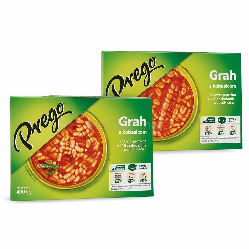 Prego gotova jela Akcija u trgovini Kaufland