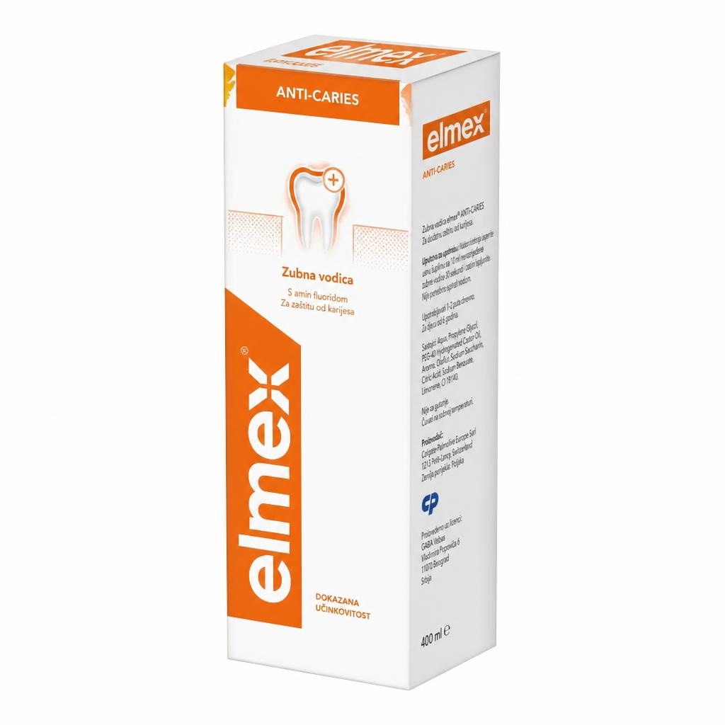 Elmex vodica za usta 400 ml Akcija u trgovini Spar