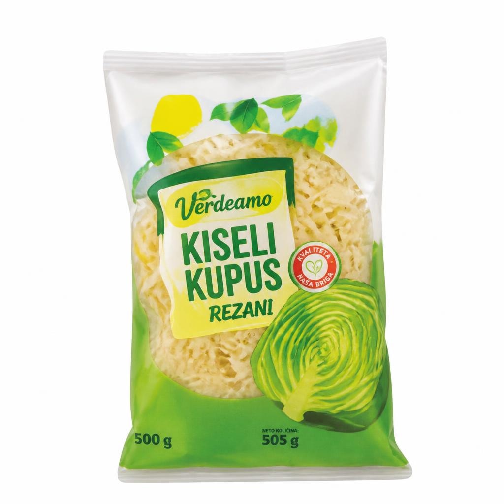 Verdeamo kiseli kupus rezani 500 g Akcija u trgovini Studenac
