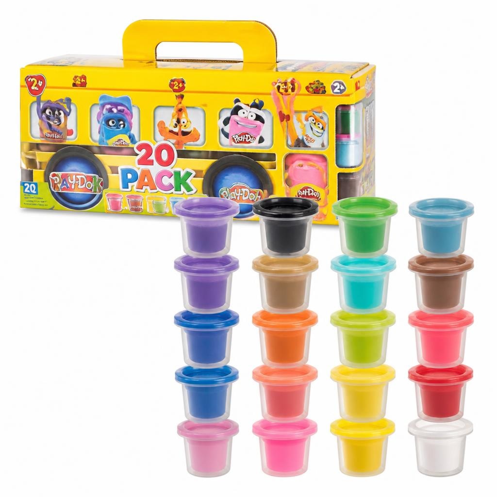 Play-Doh Set plastelina 20 komada, 1 set Akcija u trgovini Interspar