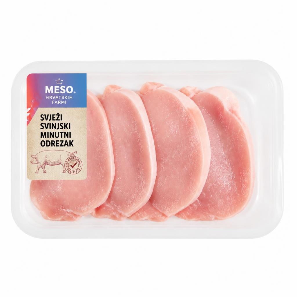 Svježi svinjski minutni odrezak 400 g Akcija u trgovini Lidl