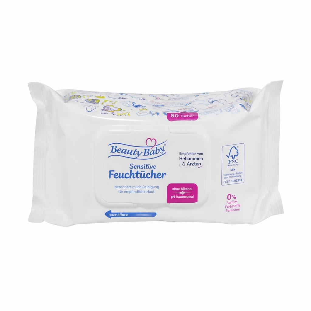 Beauty Baby Sensitive vlažne maramice 4x85 komada ili 2x85 komada - Akcija u trgovini Mueller