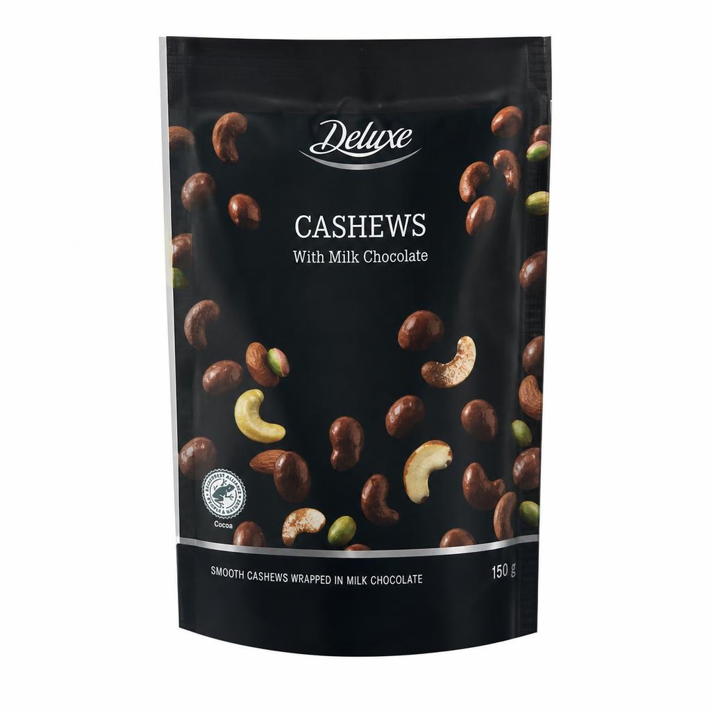 DELUXE Orašasti plodovi preliveni čokoladom 150 g - Akcija u trgovini Lidl