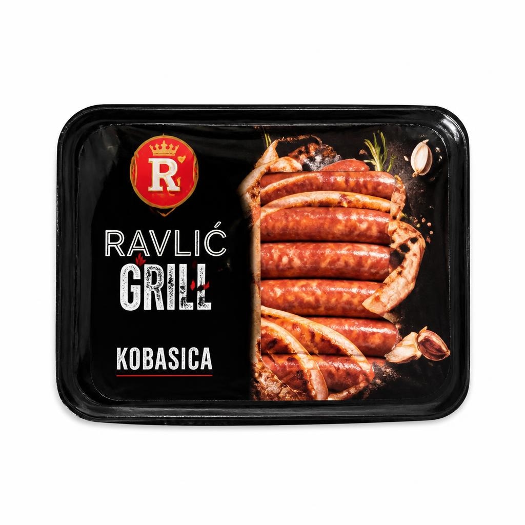 RAVLIĆ Roštilj kobasica 400 g Akcija u trgovini Lidl