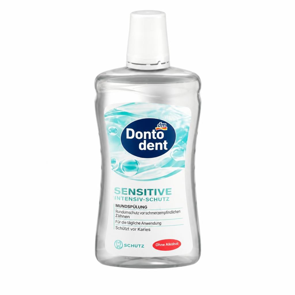 Dontodent vodica za ispiranje usta Sensitive 500 ml Akcija u trgovini Dm