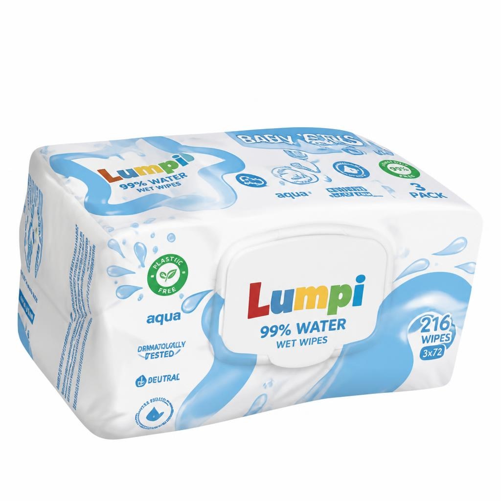 Lumpi vlažne maramice 72/1 Akcija u trgovini Konzum