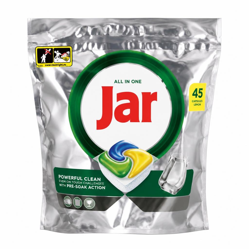 Jar Kapsule za strojno pranje posuđa 31/1, 40/1 ili 45/1 Akcija u trgovini Kaufland