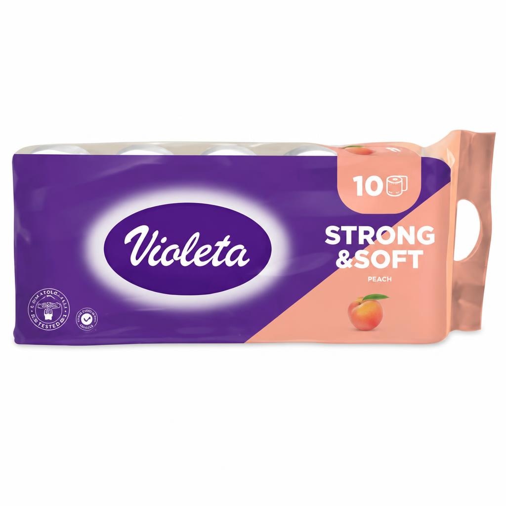 VIOLETA Toaletni papir 10/1 - Akcija u trgovini Pivac