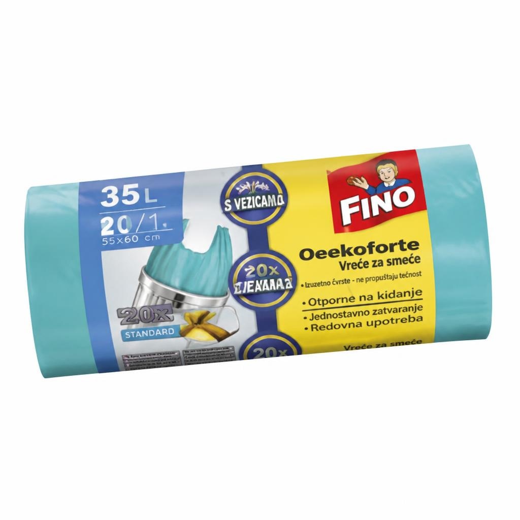 Fino vreća za smeće 35l, 20/1 Akcija u trgovini Konzum