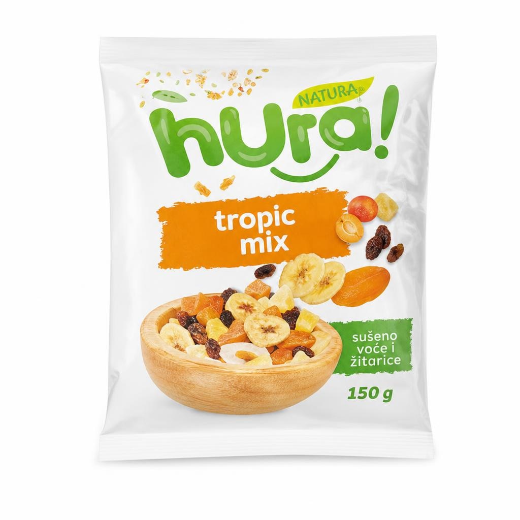 Hura Natura Tropic mix 150 g Akcija u trgovini NTL
