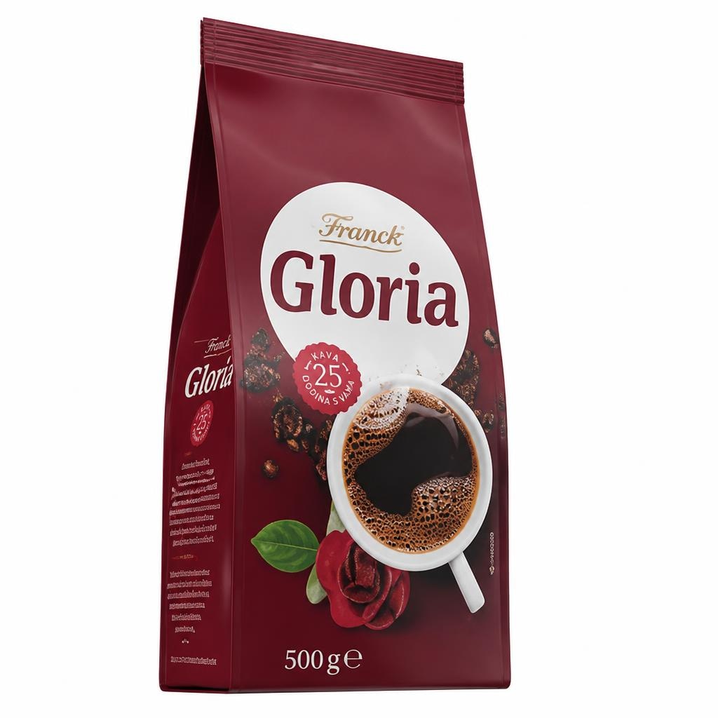 Franck Gloria mljevena kava 500 g Akcija u trgovini Djelo