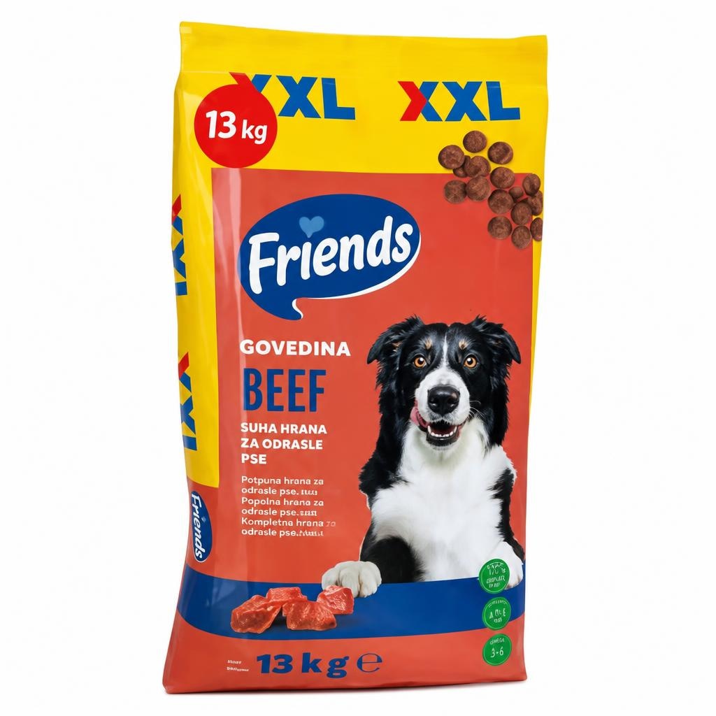 Friends hrana za pse 13 kg Akcija u trgovini Plodine