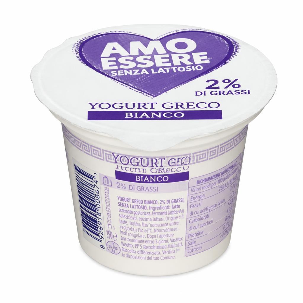 Amo Essere grčki jogurt bez laktoze 150 g Akcija u trgovini Eurospin