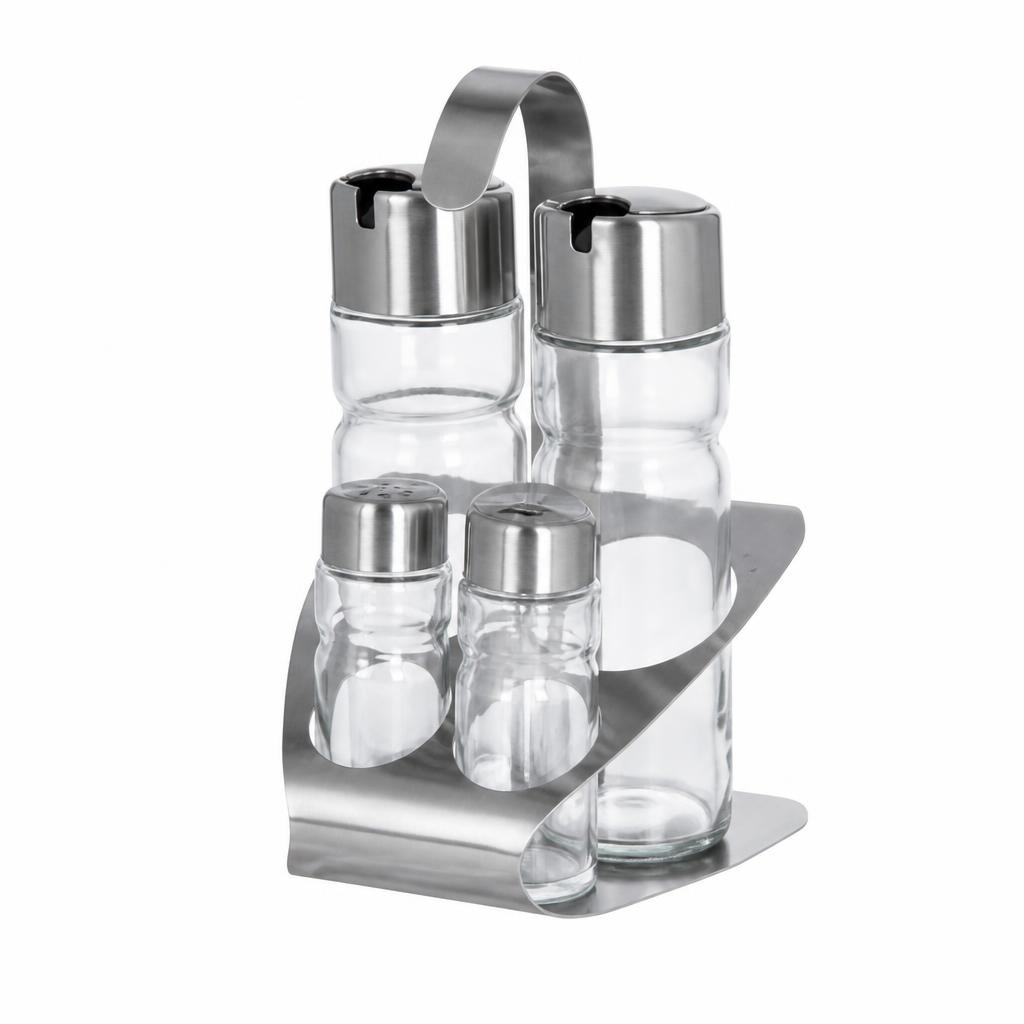 SILVERCREST Set spremnika za ocat, ulje i začine Set - Akcija u trgovini Lidl