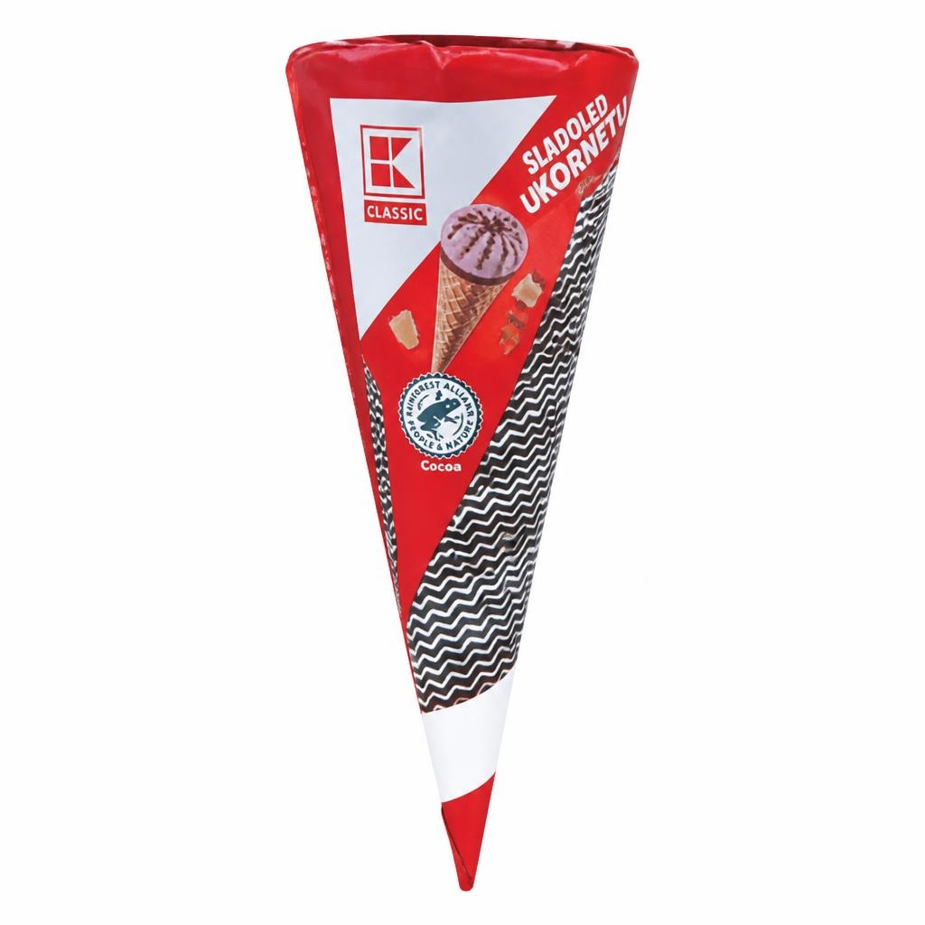 Classic sladoled u kornetu 120 ml Akcija u trgovini Kaufland
