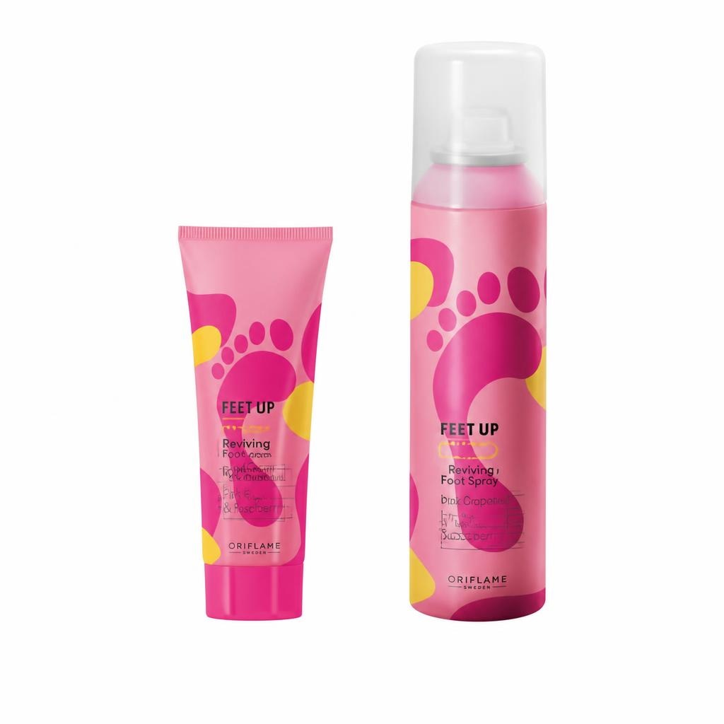 Set krema za stopala i sprej za stopala Set od 2 - Akcija u trgovini Oriflame