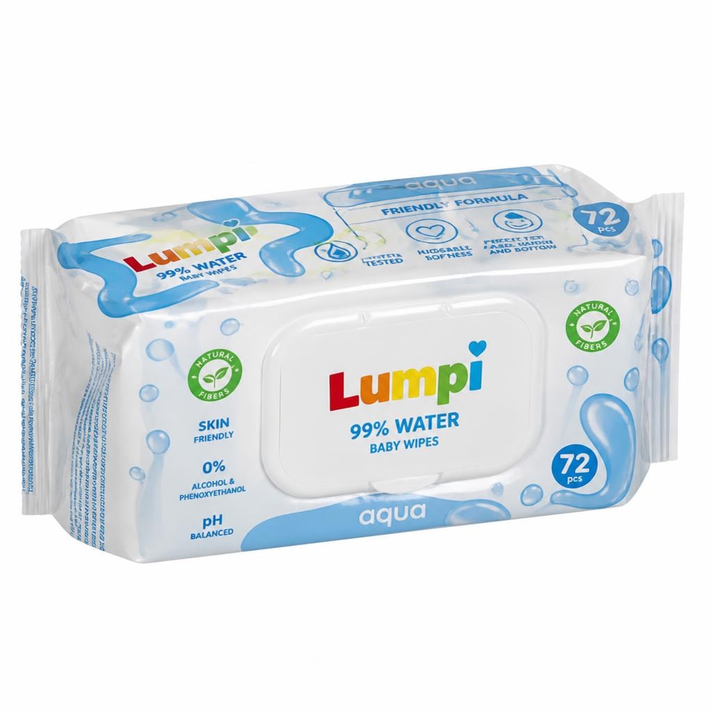 Lumpi vlažne maramice 72/1 Akcija u trgovini Konzum