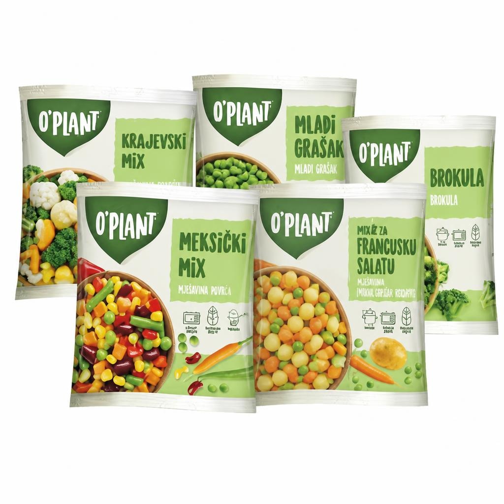 Smrznuto povrće O' Plant 400 g - Akcija u trgovini KTC