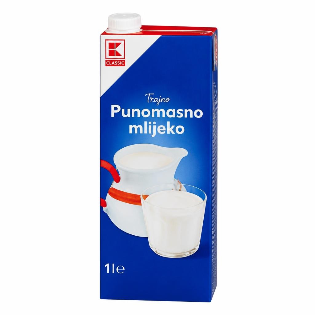 K Classic Trajno mlijeko 1 L Akcija u trgovini Kaufland